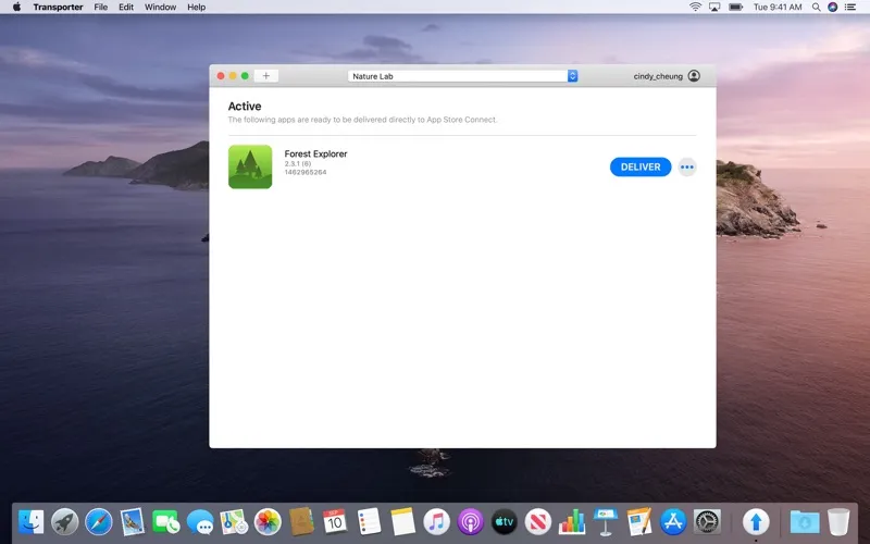 Transporter screenshot 1