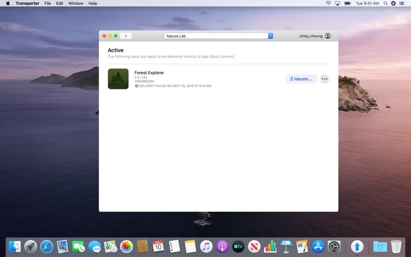 Transporter screenshot 2