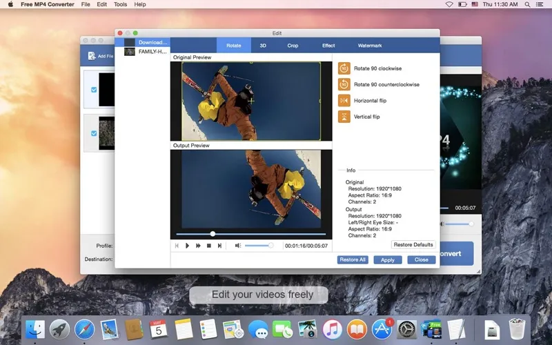 Free MP4 Converter screenshot 2