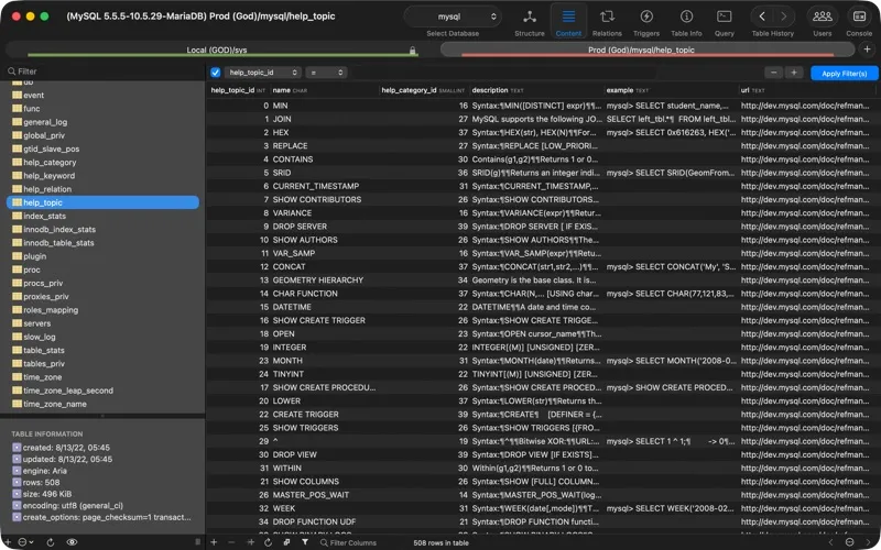 Sequel Ace screenshot 3