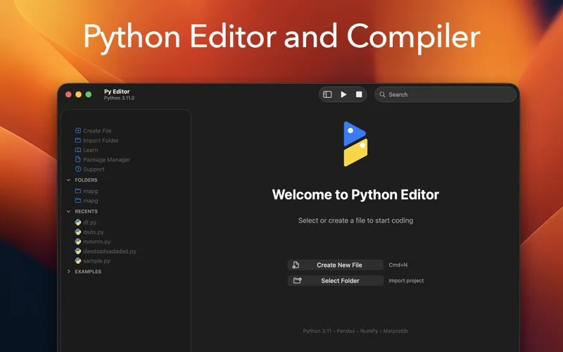 Py Editor for Python screenshot 1