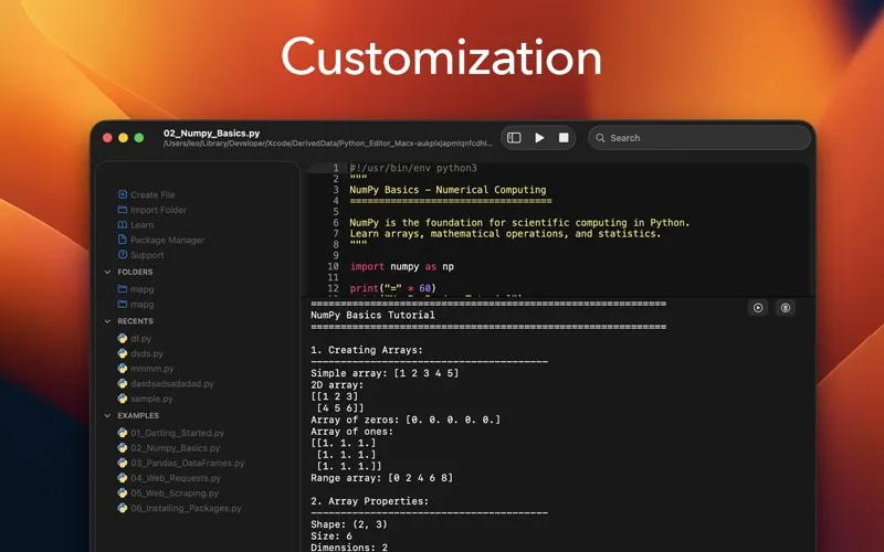 Py Editor for Python screenshot 2