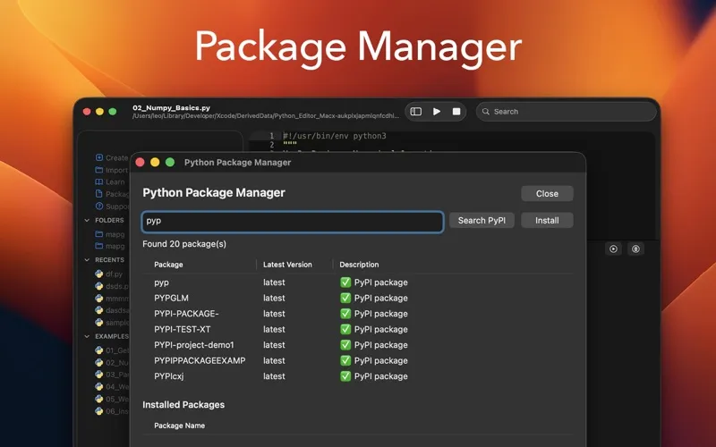 Py Editor for Python screenshot 3