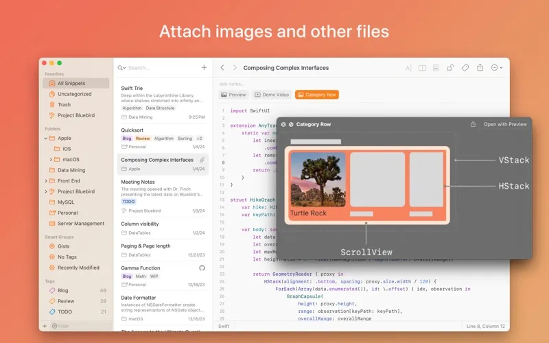 SnippetsLab screenshot 3