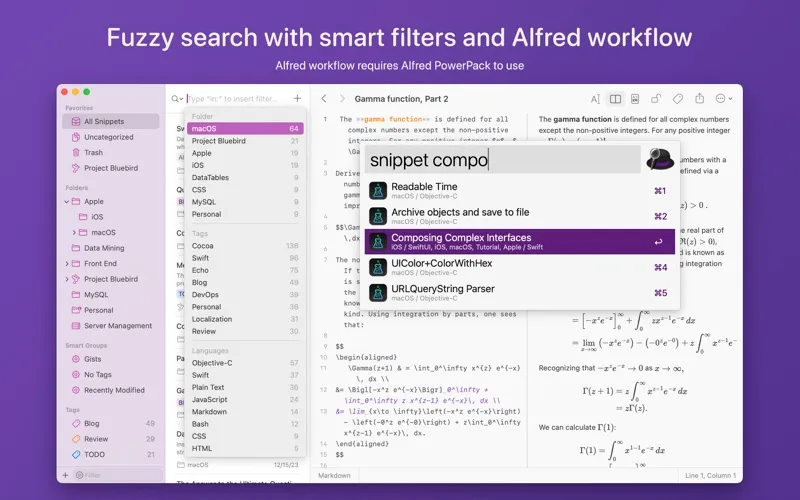 SnippetsLab screenshot 6