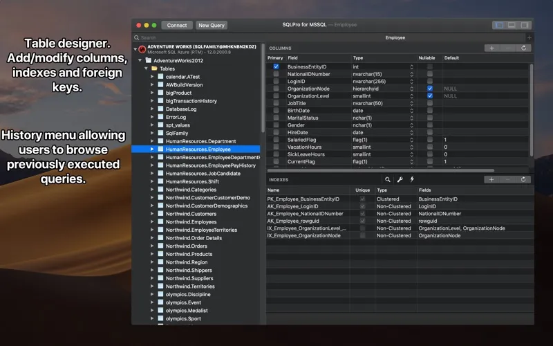 SQLPro for MSSQL screenshot 3