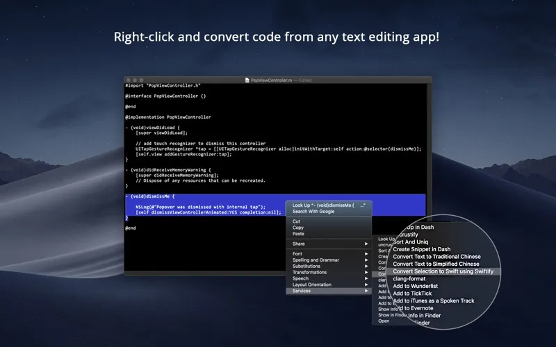 Swiftify for Xcode screenshot 4