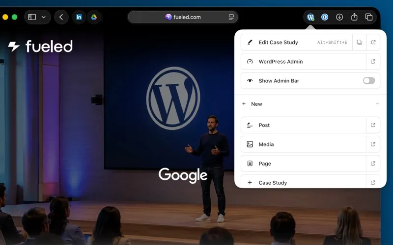 WordPress Browser Extension screenshot 3