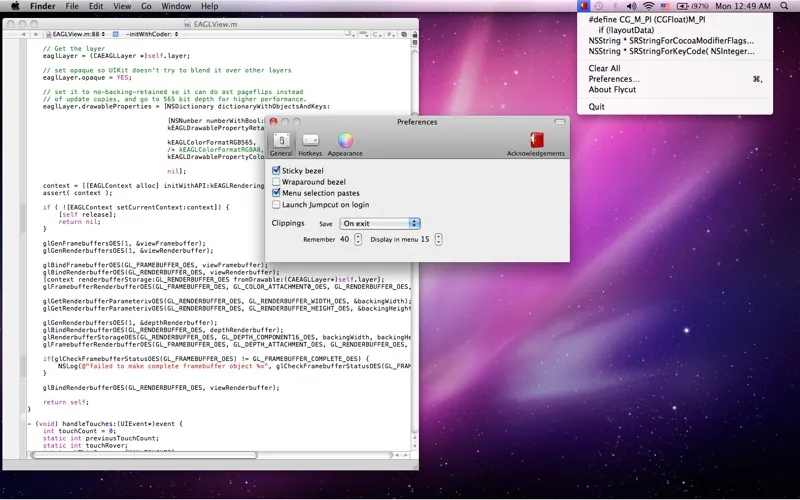 Flycut (Clipboard manager) screenshot 2