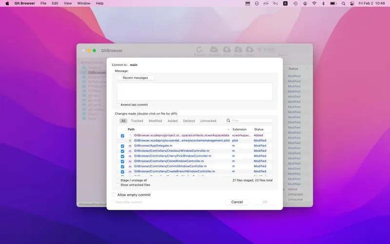 Git Browser Lite screenshot 3