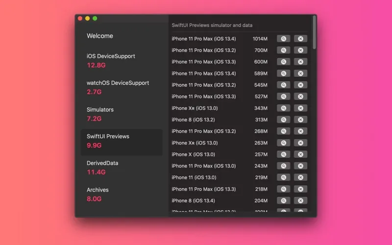 Cleaner for Xcode screenshot 2