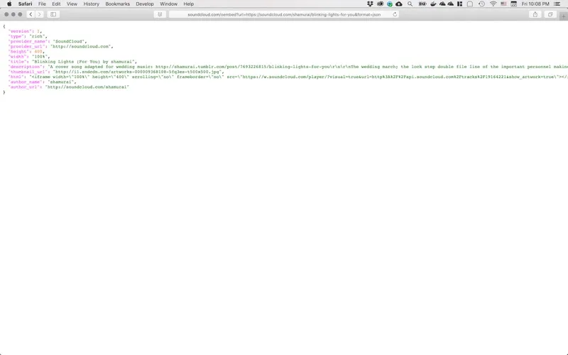 prettyJSON for Safari screenshot 2