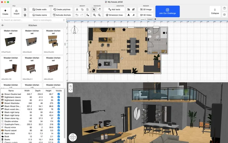 Sweet Home 3D Plan Your House screenshot 1