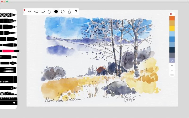 Tayasui Sketches screenshot 2