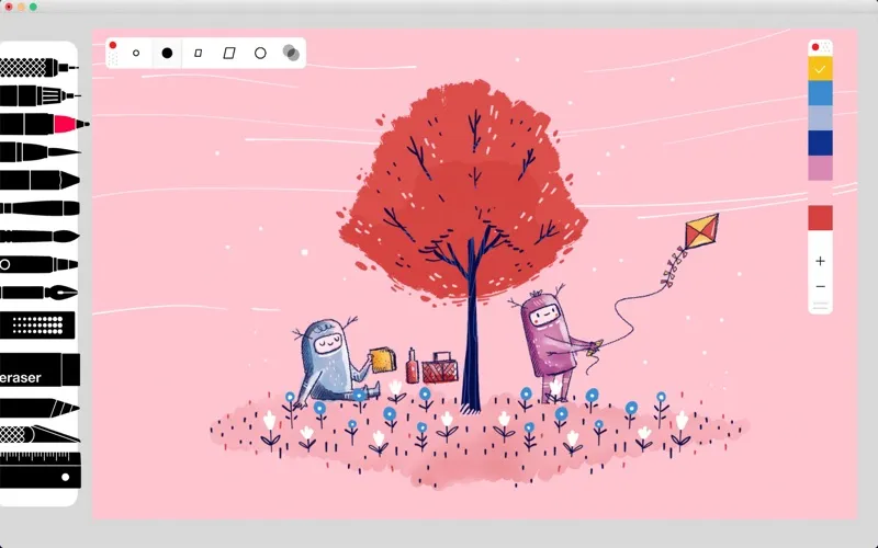 Tayasui Sketches screenshot 5
