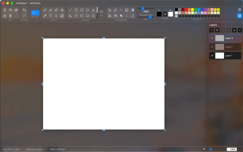 MCPaint screenshot 2