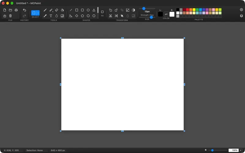 MCPaint screenshot 3