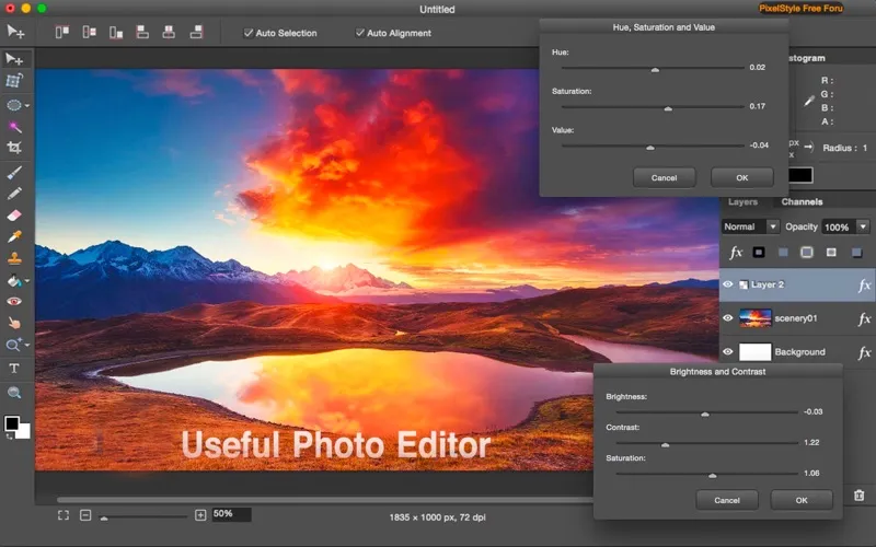 PixelStyle Photo Editor screenshot 1