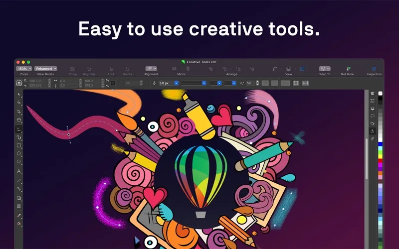 CorelDRAW screenshot 1