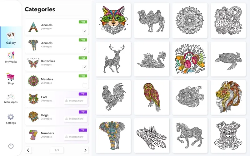 Epic Coloring Book for Adults screenshot 3