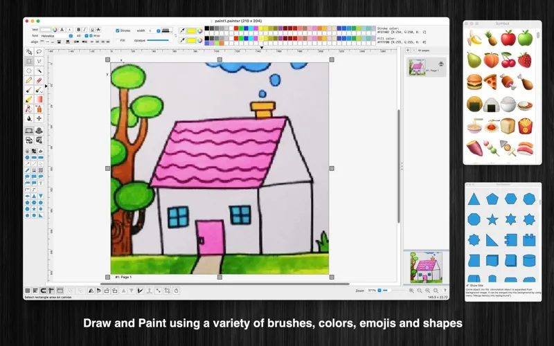 Paint raster screenshot 1