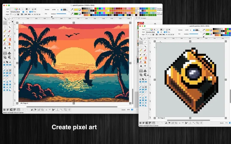 Paint raster screenshot 3