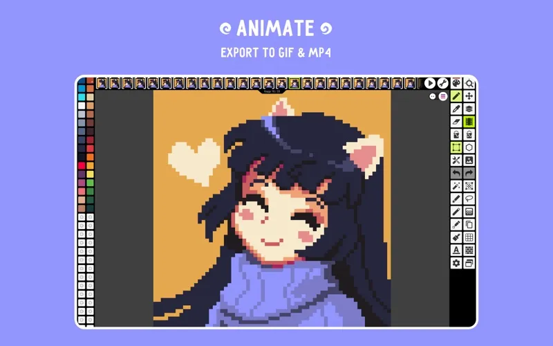 Pixel Studio for pixel art screenshot 2