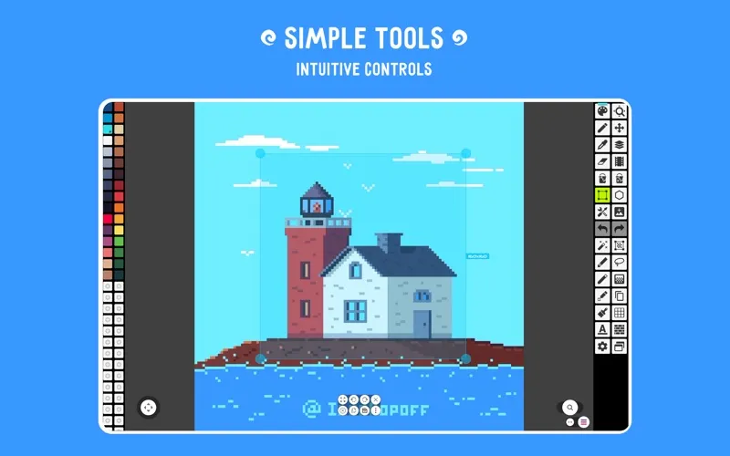 Pixel Studio for pixel art screenshot 8