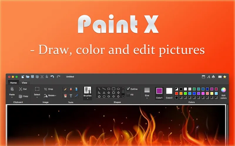 Paint X screenshot 1