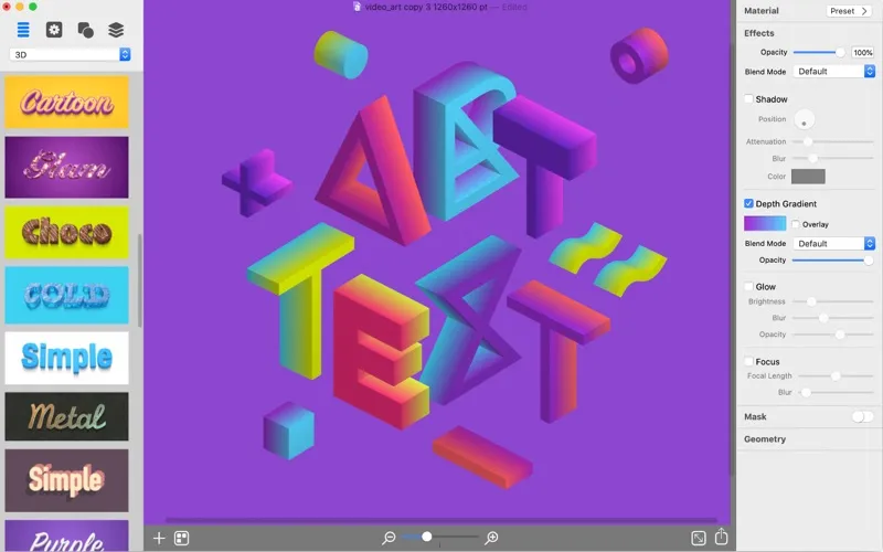 Art Text 4 screenshot 6