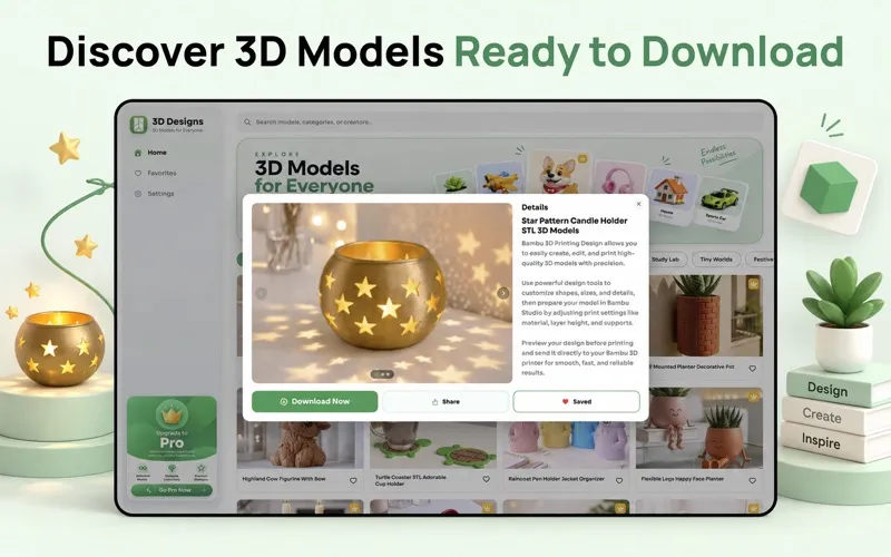 Handy 3D Designs Lab For Bambu screenshot 3
