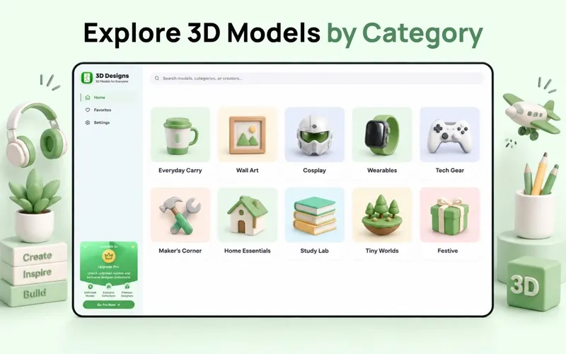 Handy 3D Designs Lab For Bambu screenshot 4