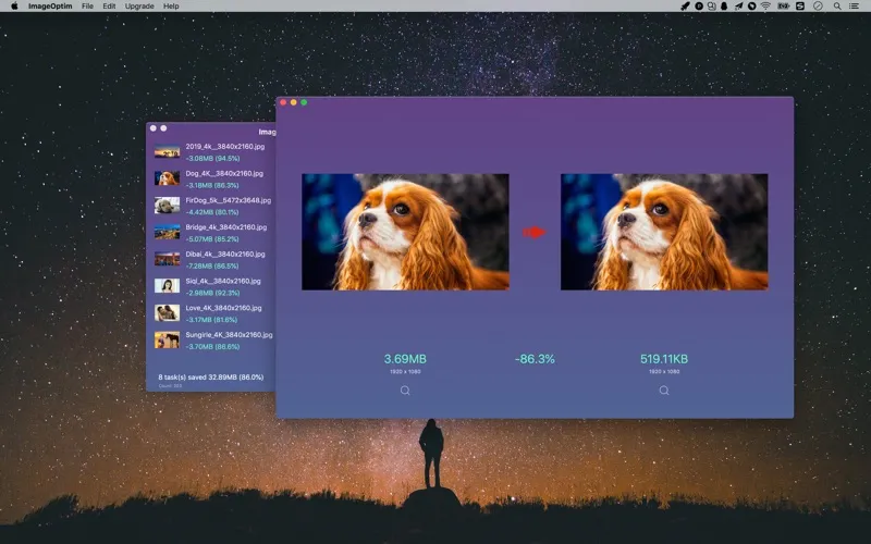 Image optimizer Compression screenshot 1