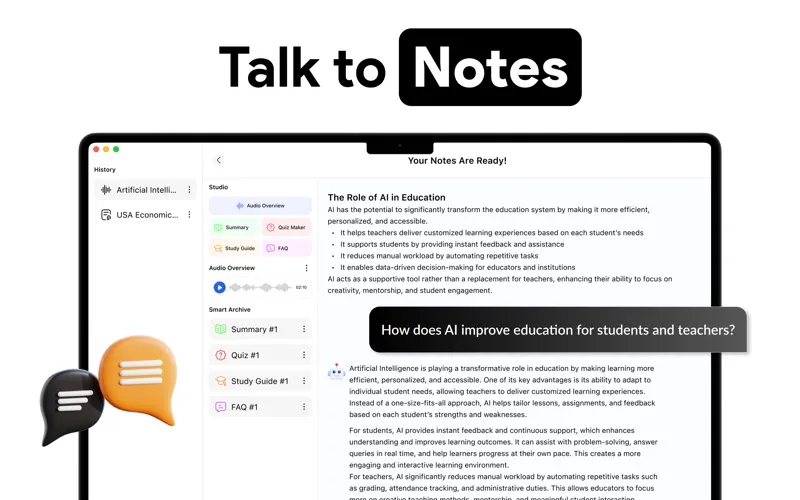 AI Notebook & Quiz LM screenshot 5
