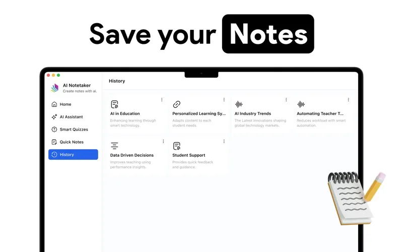 AI Notebook & Quiz LM screenshot 6