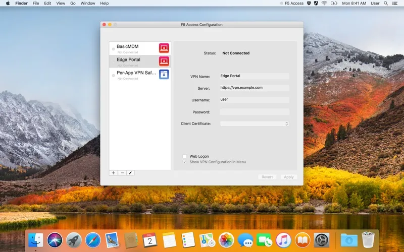 F5Access screenshot 3