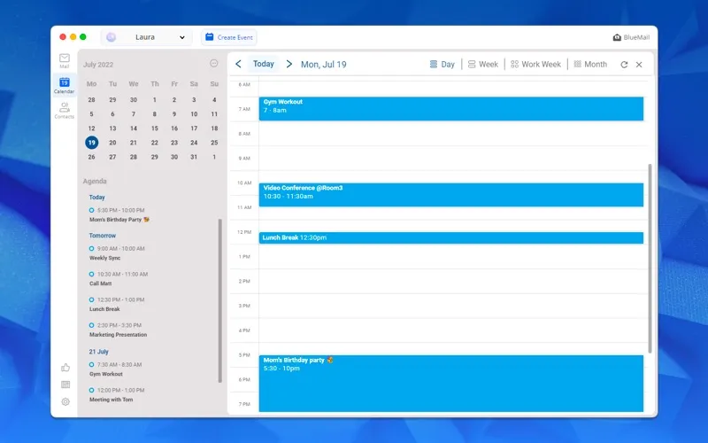 BlueMail screenshot 7