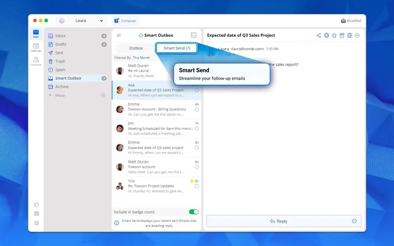 BlueMail screenshot 8