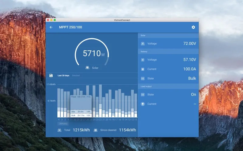 VictronConnect screenshot 1