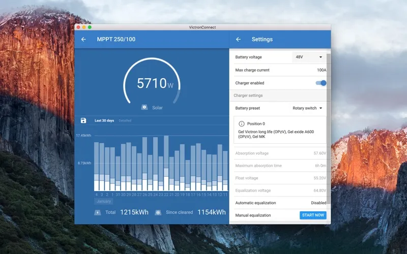 VictronConnect screenshot 5