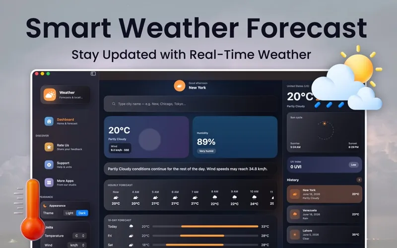 Weather App Live Forecast screenshot 1