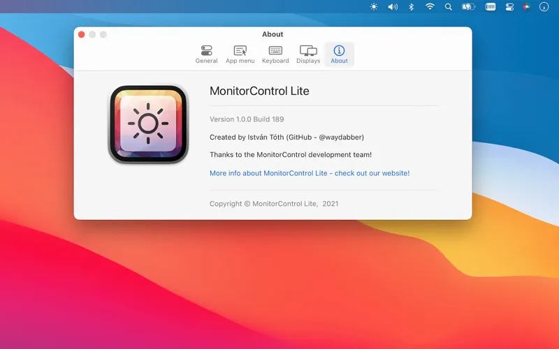 MonitorControl Lite screenshot 7