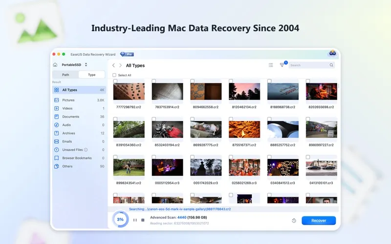 EaseUS Data Recovery Wizard screenshot 1