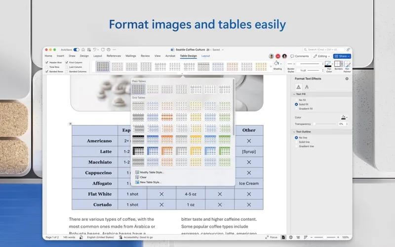 Microsoft Word screenshot 3