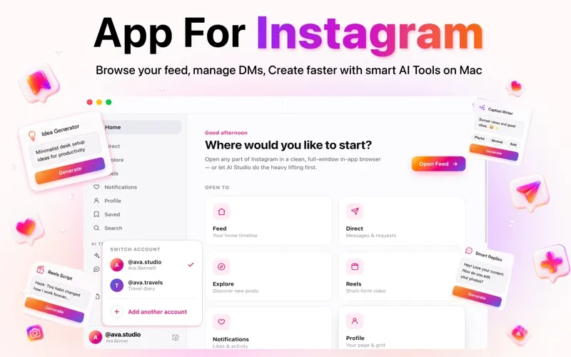 Social Helper AI Tool screenshot 1