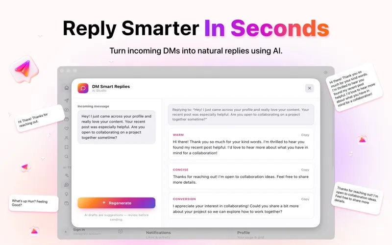 Social Helper AI Tool screenshot 3