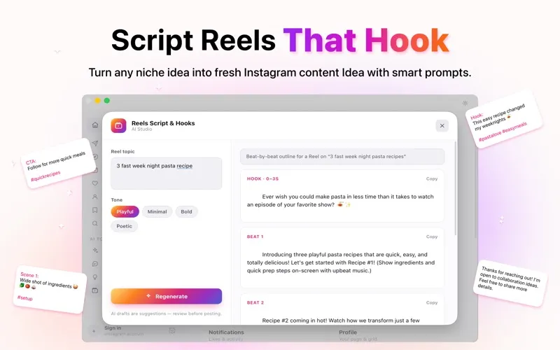 Social Helper AI Tool screenshot 5