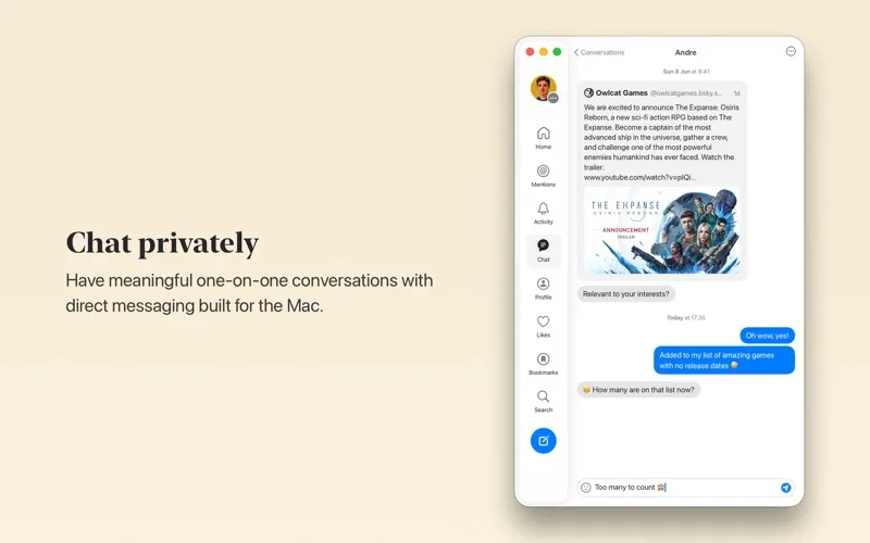 Aeronaut for Bluesky screenshot 6