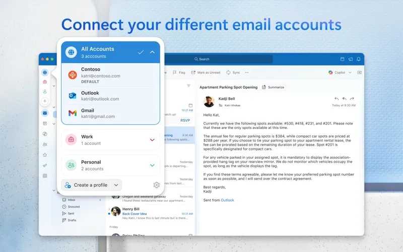 Microsoft Outlook screenshot 3