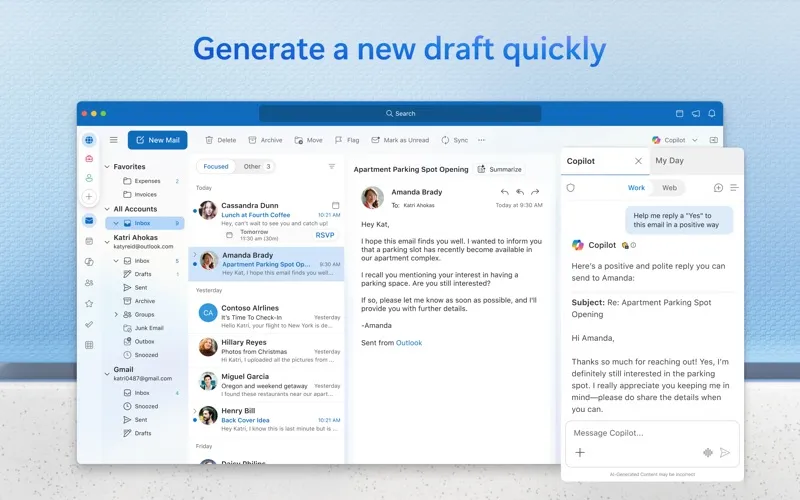 Microsoft Outlook screenshot 4